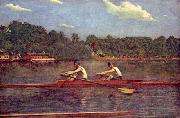 Thomas Eakins The Biglen Brothers Racing oil